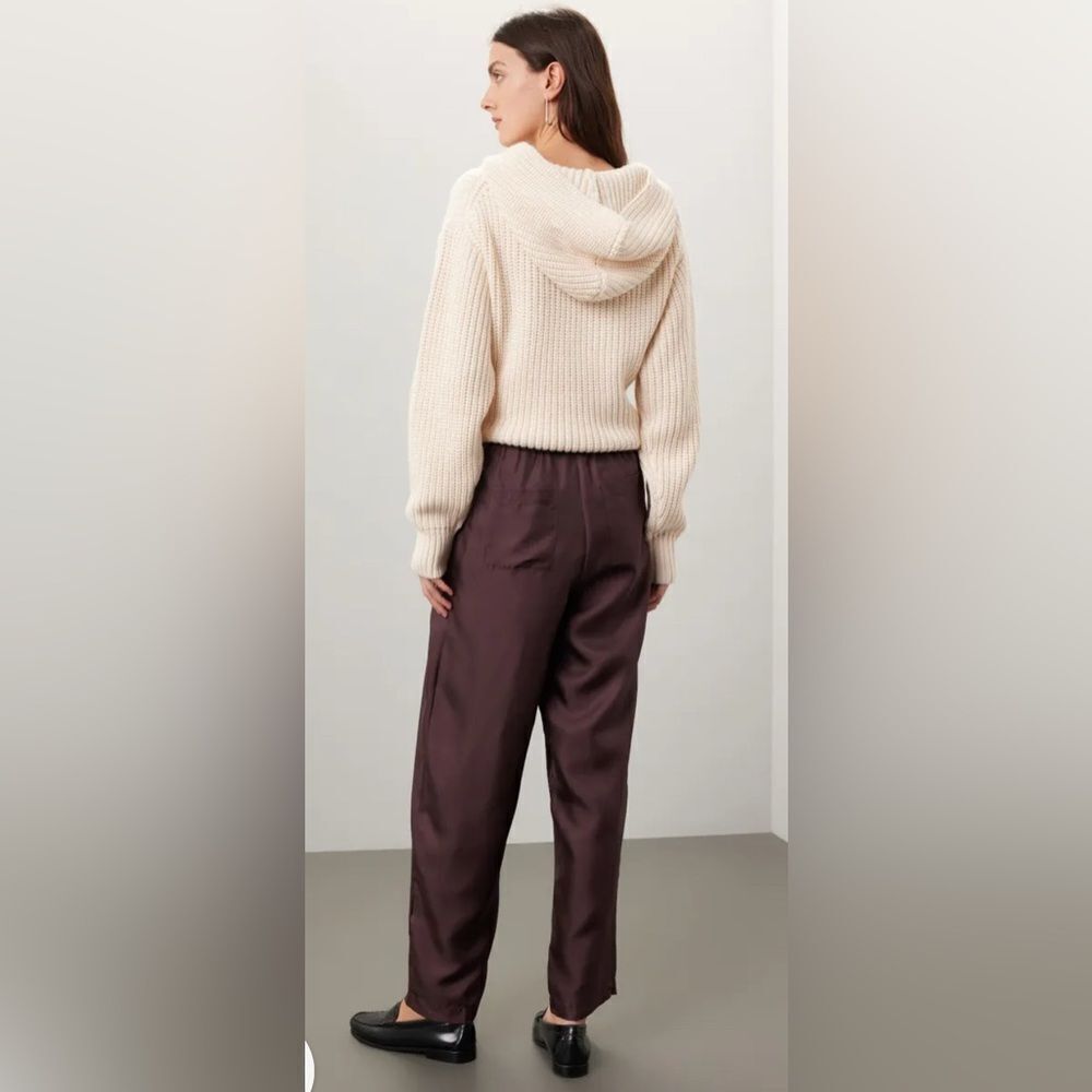 Silk Laundry Slouch Pants Size Small - Picture 3 of 13